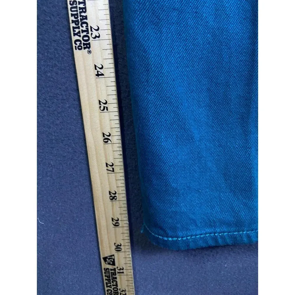 Levis 501 XX Jeans Men 38x30 36x30 Turquoise Original Fit Straight Button Fly